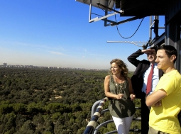 La Delegada de Medio Ambiente del Ayto. de Madrid, presenta los nuevos servicios de prevención de incendios forestales en la Casa de Campo