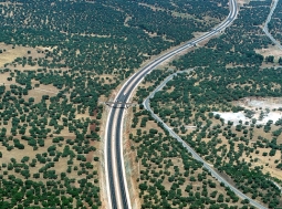 Comienzo de los trabajos de mantenimiento de carreteras en el sector de Fuente de Cantos (Badajoz) para el Ministerio de Fomento