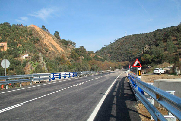 Abierta al tráfico la Variante de Fuencaliente de la carretera N-420 en la provincia de Ciudad Real