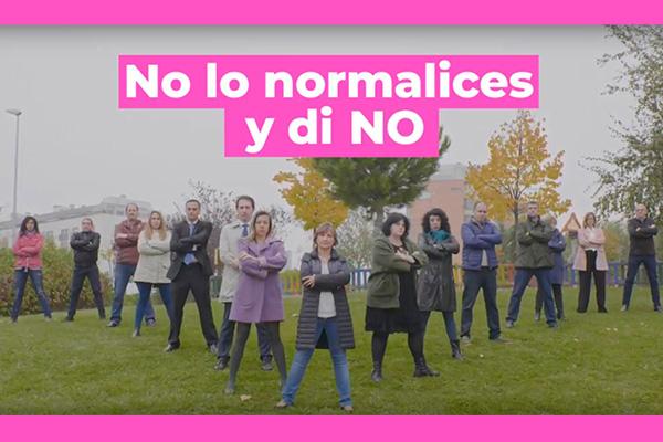 El área de Construcción del Grupo FCC presenta la campaña “No lo normalices, y di NO”