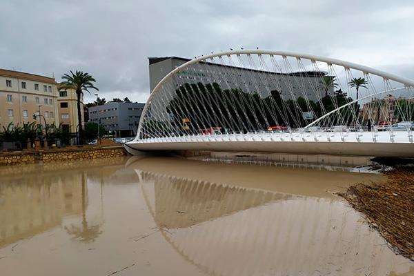 Matinsa comienza las obras de emergencia para la reparación del sistema automático de información hidrológica de la Confederación Hidrográfica del Segura (Murcia y Almería)